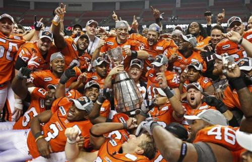 BC Lions win 99th Grey Cup